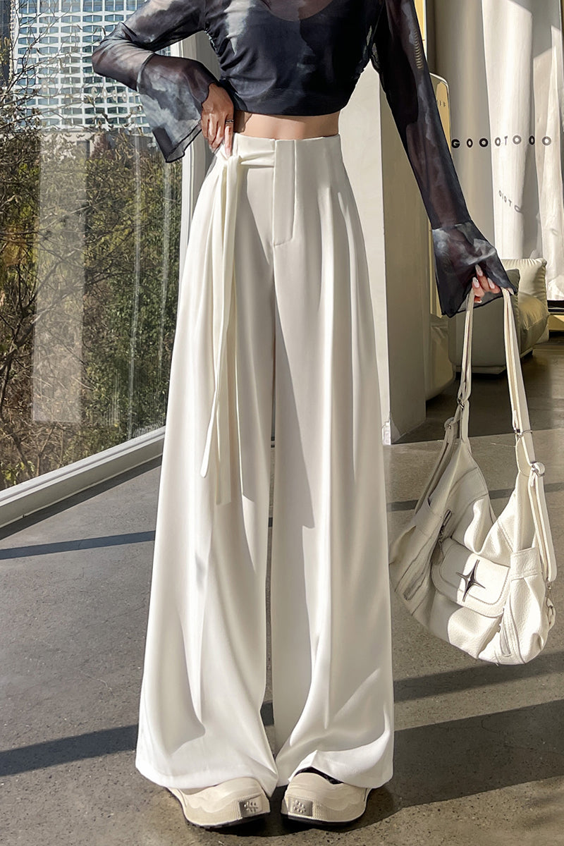 Wide-leg Trousers