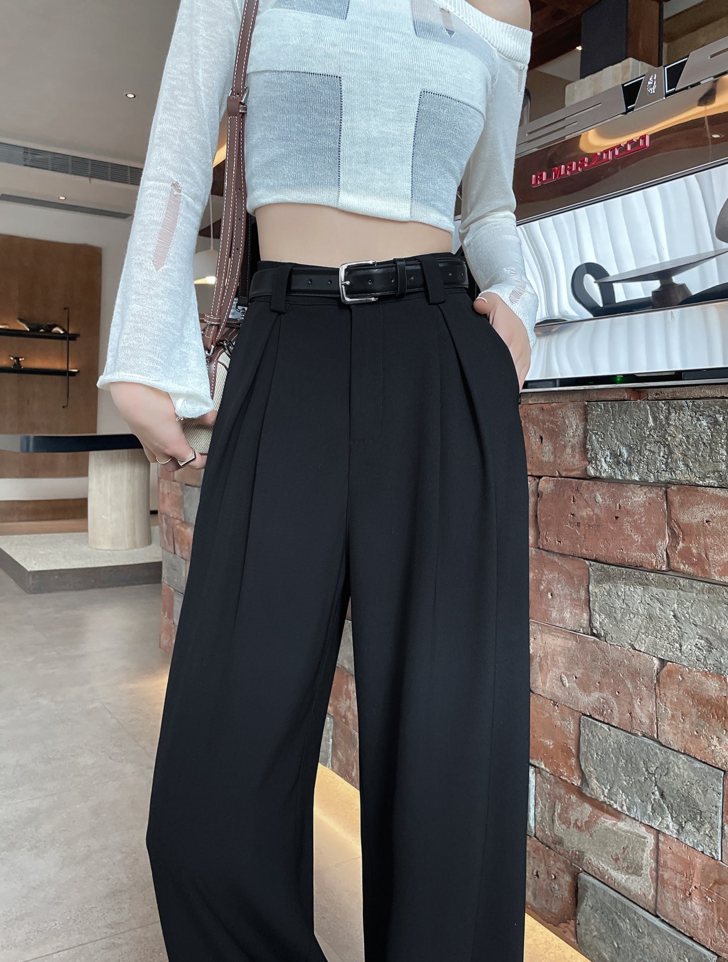 Wide Leg Trousers