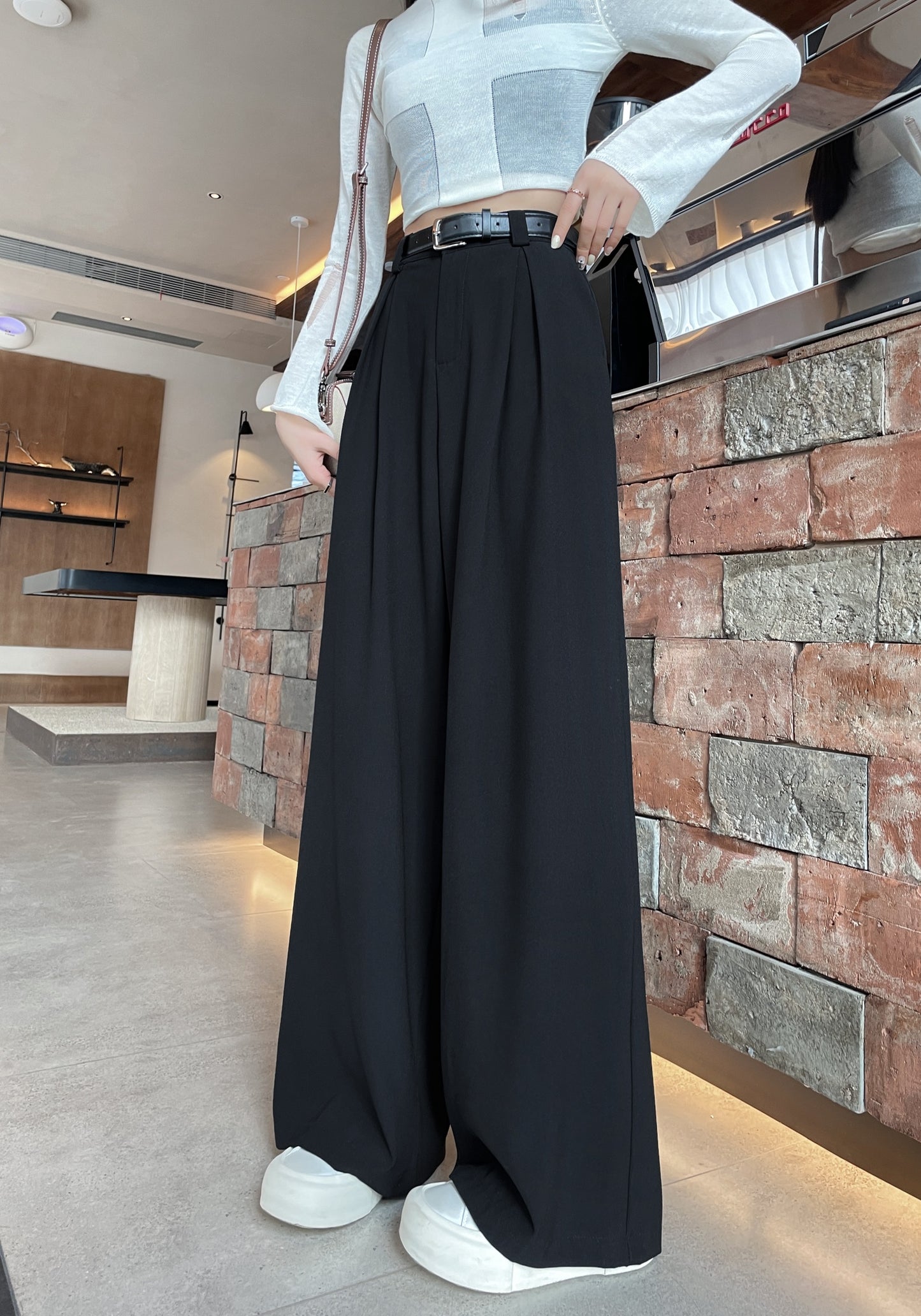 Wide Leg Trousers