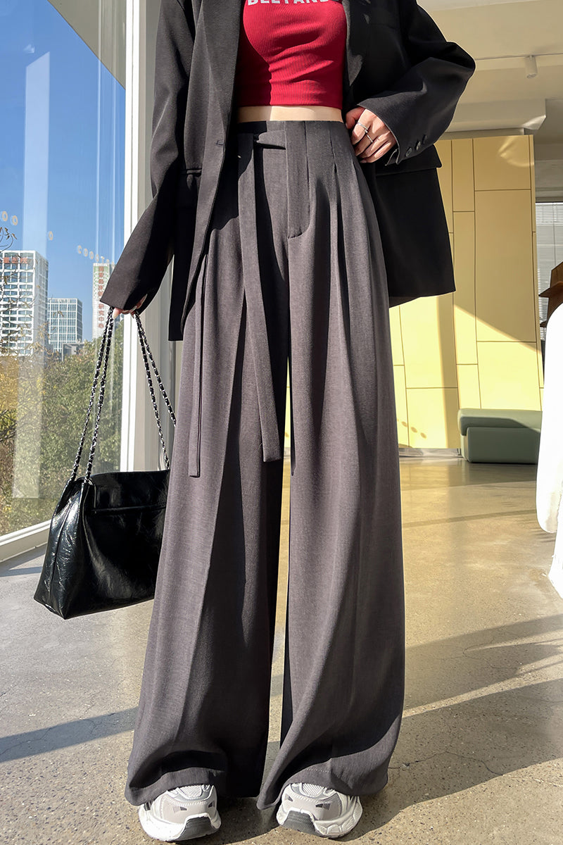 Wide-leg Trousers