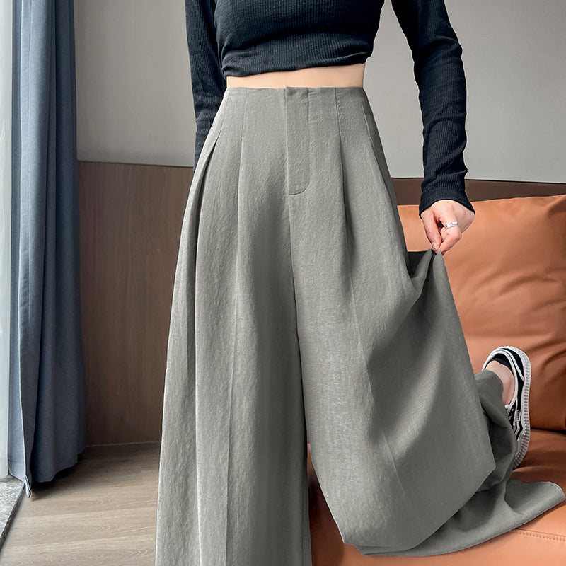 Wide-leg Trousers