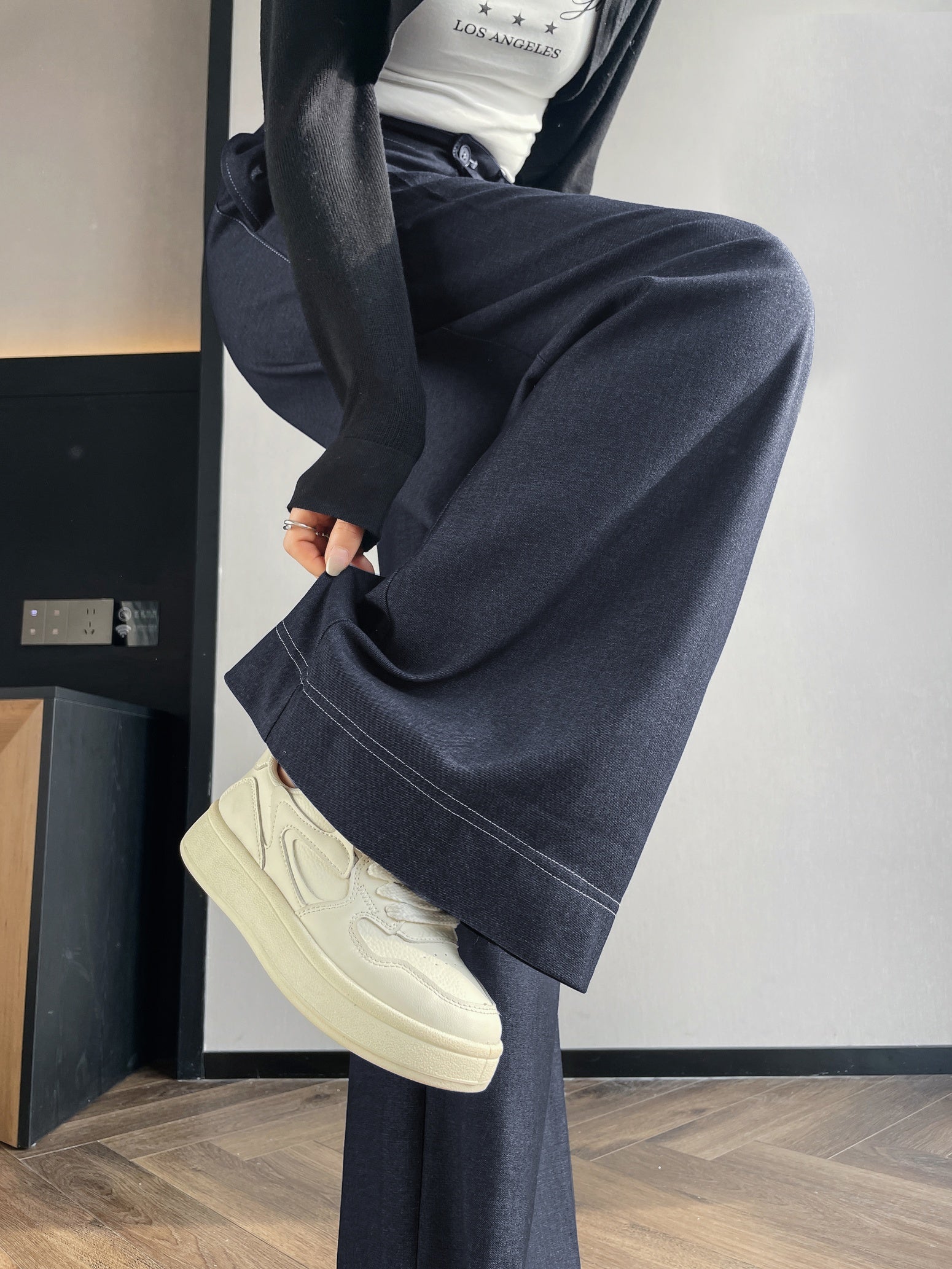 Wide Leg Trousers