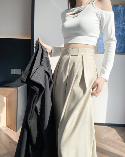 Wide Leg Trousers