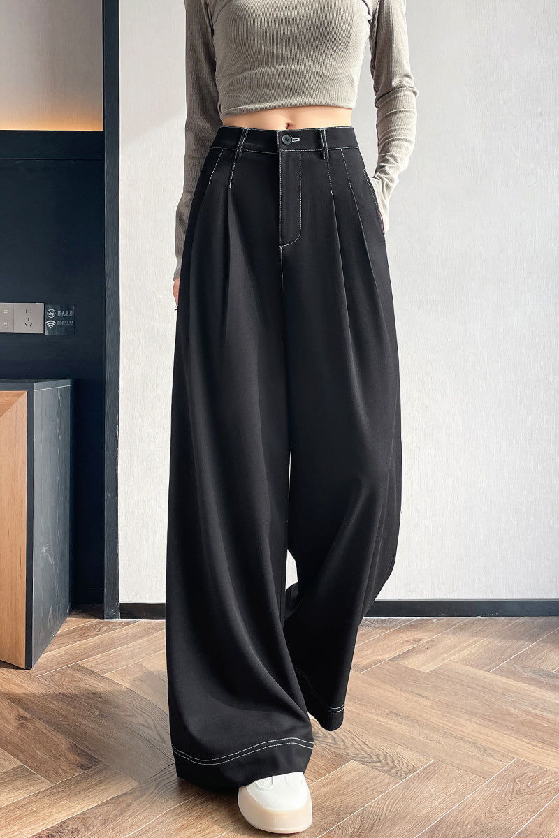 Wide-leg Trousers