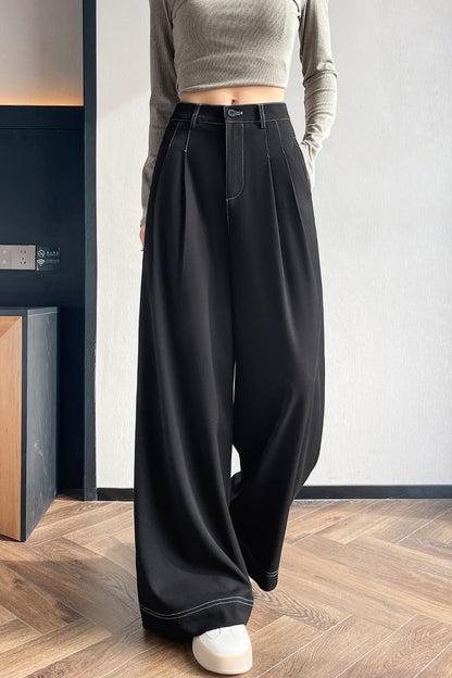 Wide-leg Trousers