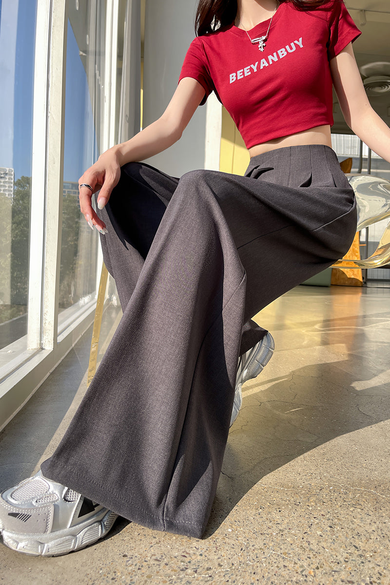 Wide-leg Trouser