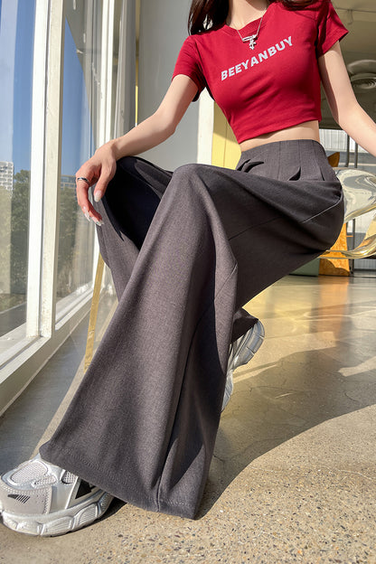 Wide-leg Trouser