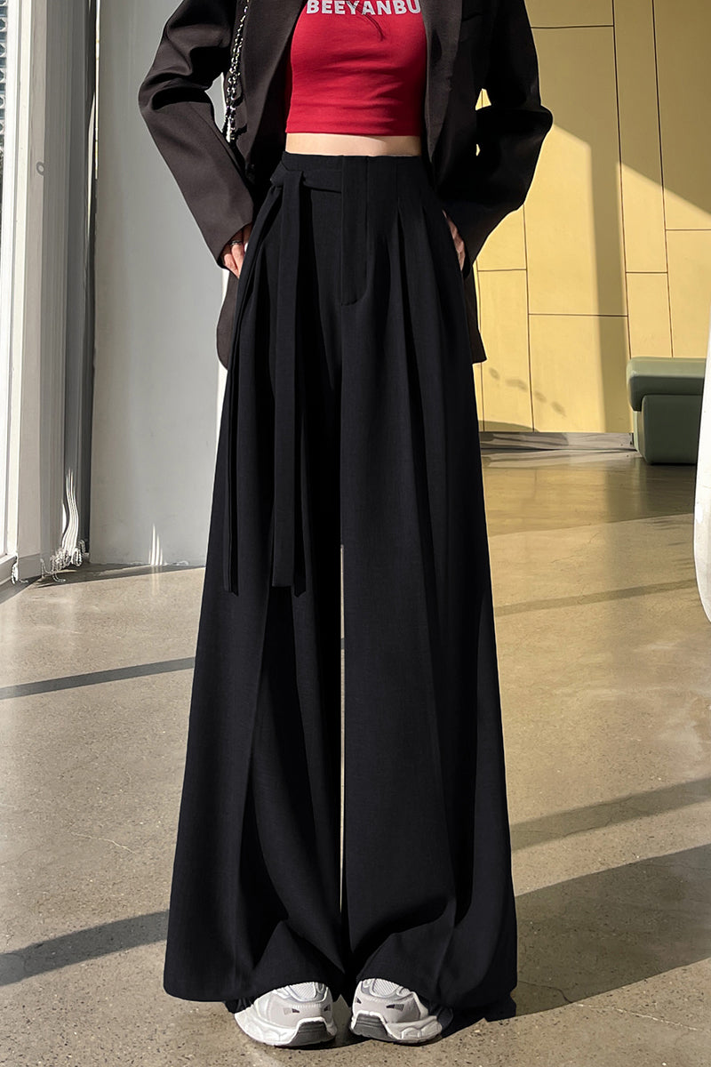 Wide-leg Trousers