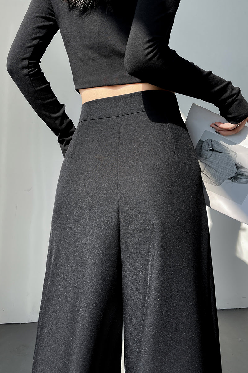Wide-leg Trouser