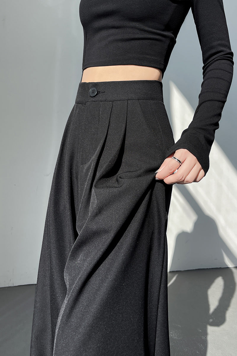 Wide-leg Trouser