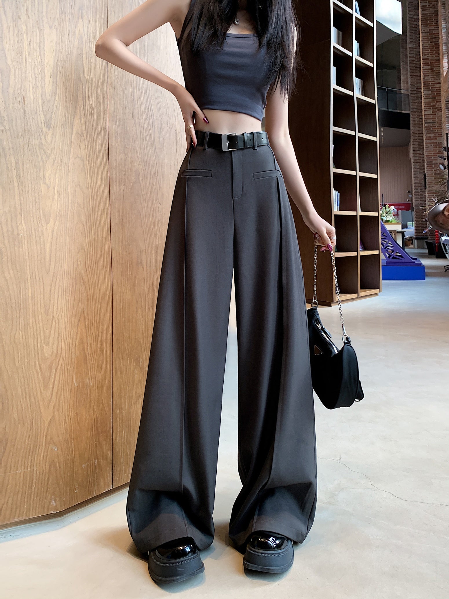 Wide Leg Trousers